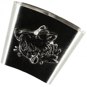Oval case for feathers - wild pig - 