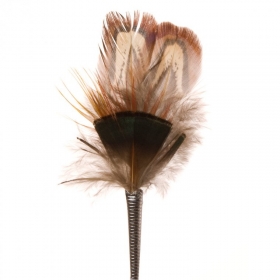Pheasant-feathers for hats - 8.5 cm high - 