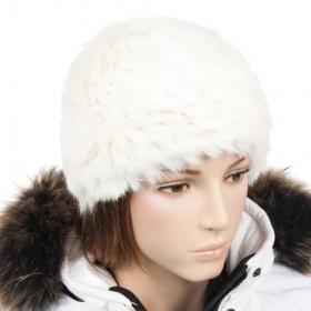 Rabbit fur cap - 