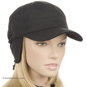 Rainproof shieldcap with earclaps and lining in fleece - For a good look even when it rains! This allrounder cap can be used when you do sports, go out in yo...