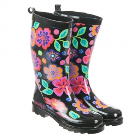 Regenstiefel Wetzlar by Giesswein Blumenmuster und fester Sohle - GIESSWEIN hat sich l�ngst von langweiligen Gummistiefeln verabschiedet. Ein gelungener Beweis daf�r ...