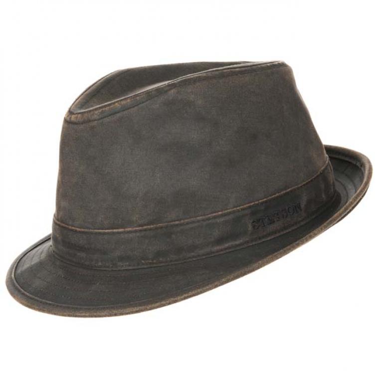 Hut von Stetson in Lederoptik