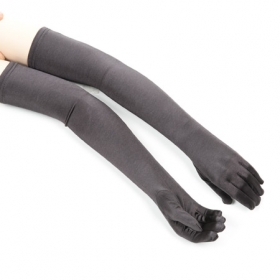 Satin Handschuhe f�r Damen lange Fingerhandschuhe - 