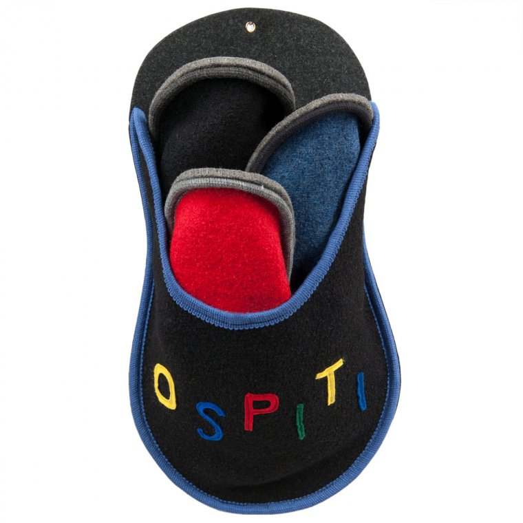 Set of slippers for guests for Italy lovers