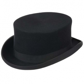 Silk hat for women in furfelt - 