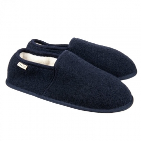 Slippers out of milled wool with soft lining - 