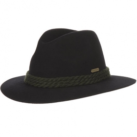 Sporty tyrolean hat in woolfelt by HUTTER - 