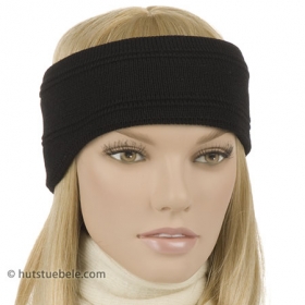 Stirnband Ohrensch�tzer f�r Damen und Herren aus Strick �ber die Ohren - Das breite Stirnband f�r Erwachsene sorgt nicht nur f�r eine warme Stirn sondern auch f�r angenehm w...