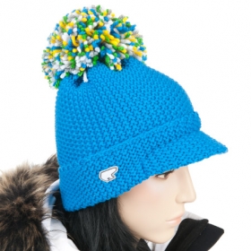 Strickm�tze mit Schild von Eisb�r - 