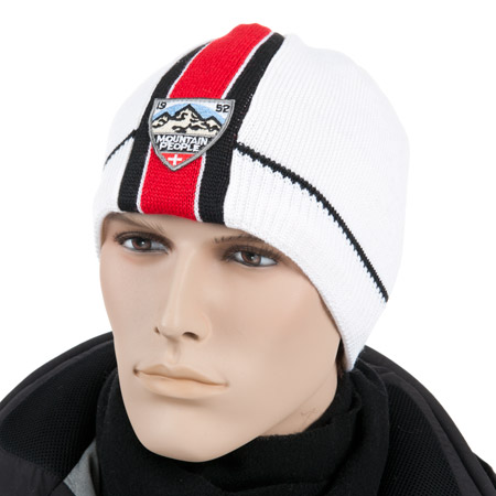 Sportliche Strickm�tze mit Innenfutter aus Fleece