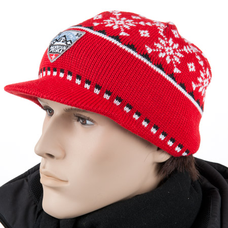 Strickm�tze mit kleinem Schild by PROSPORT