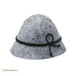 Tyrolean hat in wool felt with silk cord - 