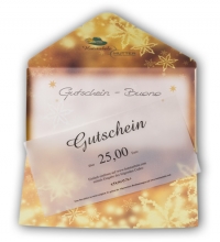 Voucher - Christmas 25,00 EUR - 