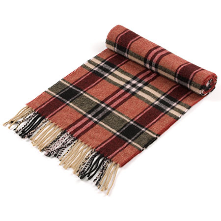 Wundersch�ner Schal in Karo-Optik aus hochwertiger Lambswool