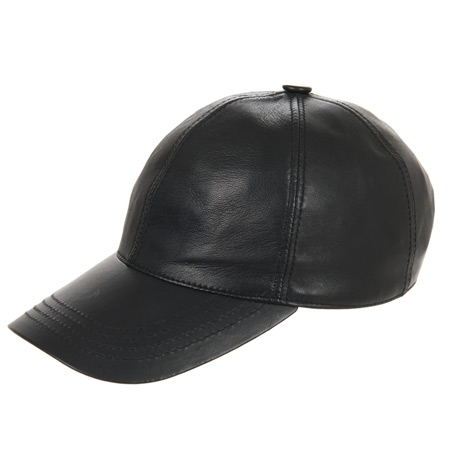 basecap in leather