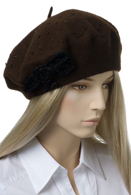 Sequined beret
