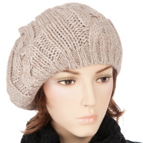 cap with alpaca wool - 