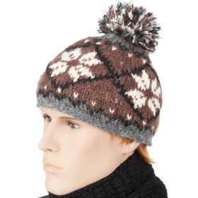 cap with norwegian pattern - 