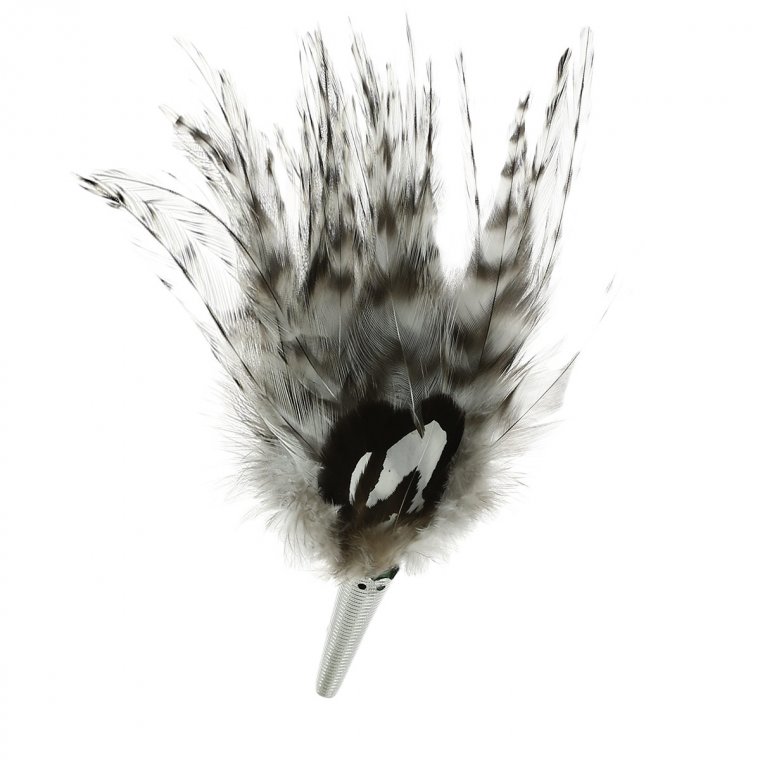 Chicken-feathers for hats - 14 cm high