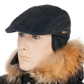flatcap Stetson with earclaps - 