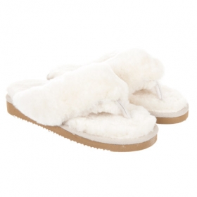 flip-flops by Shepherd in shearling - 