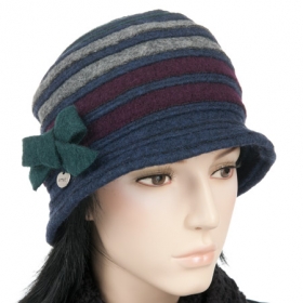 ladies hat with bow - 