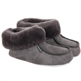 ladies slipper in sheepskin - 