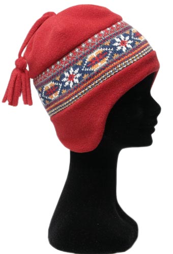 Peruvian cap in fleece