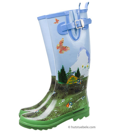 boots in natural rubber by GIESSWEIN