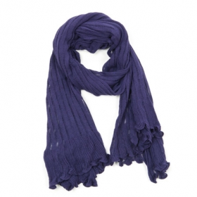 scarf in cotton and viscous - 
