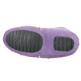 sheepskin slippers with non-slip soles - 