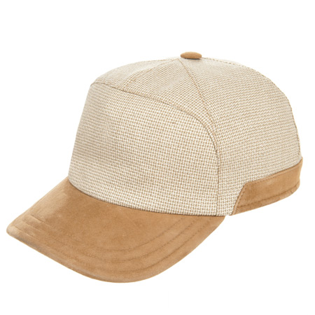Bright peaked cap in excellent quality