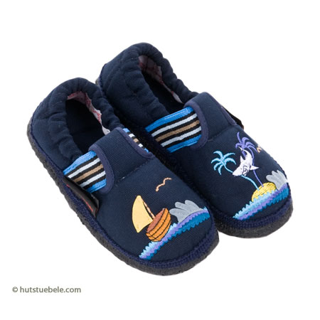 slippers for kids style Bernau by Giesswein in cotton
