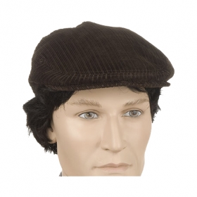 sporty flat cap for adults - A sporty and trendy addition to your everyday outfits Made out of solid and breathable cord, this fl...