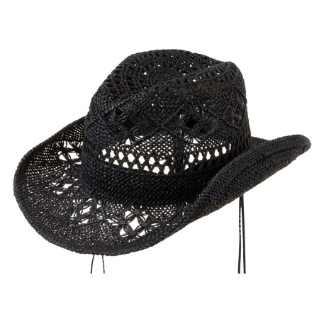 Glamorous hat for woman in western style