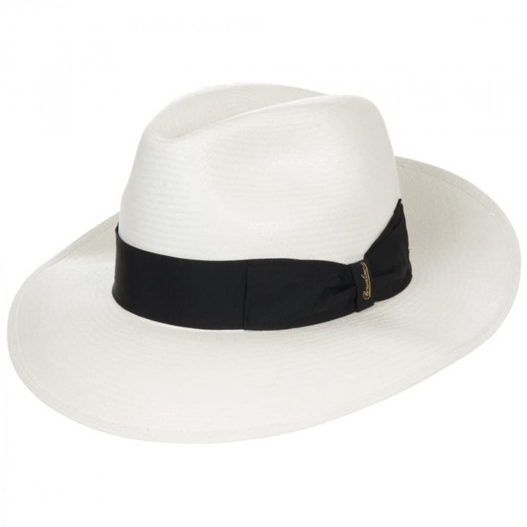 Panama hat by Borsalino