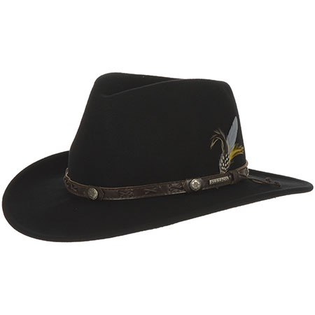 sporty hat in woolfelt by Stetson