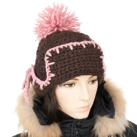 Individual knitted cap