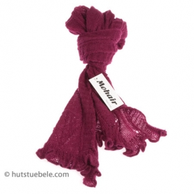 wooly scarf for women in warm mohair-quality - 