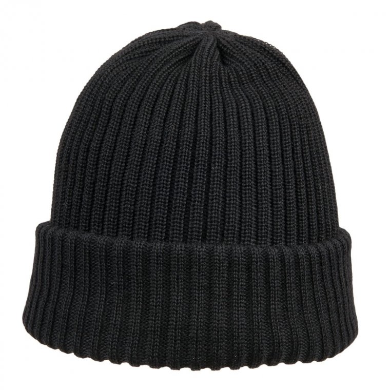 Strickmütze Schafwolle grau weißOhrenklappen Mütze warm gefüttert Hirtenmütze 