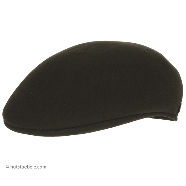 The sporty fur felt cap made in Italy by Borsalino