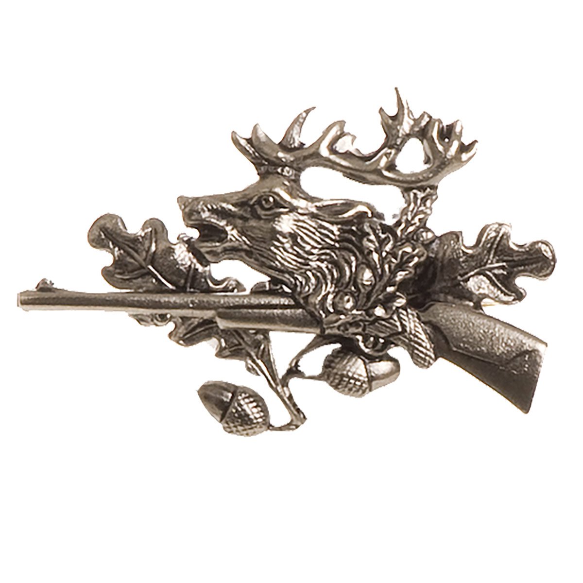 Gemse Ansteckpin - 3cm Hutnadel In Altsilber Für Jagd-Outfit