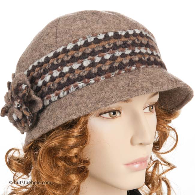 womans hat cloche with a samll brim --> Online Hatshop for hats
