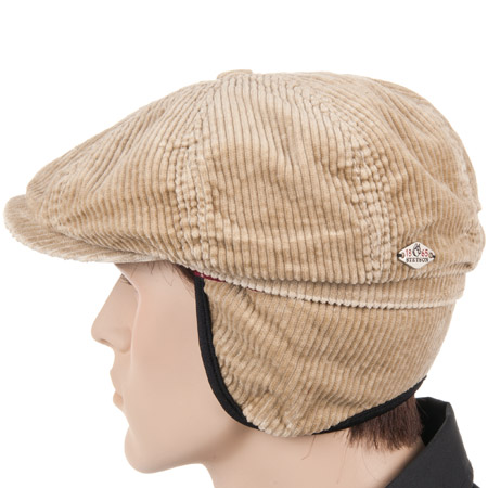 stetson hat with ear flaps
