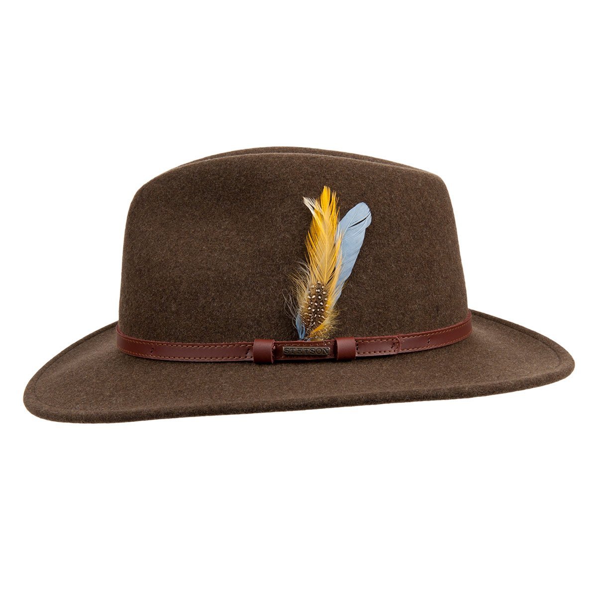 knautschbarer Herrenhut aus Wollfilz mit breiter Krempe von STETSON