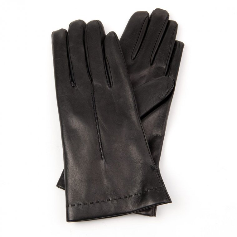 Geftterte Damen Lederhandschuhe aus Italien