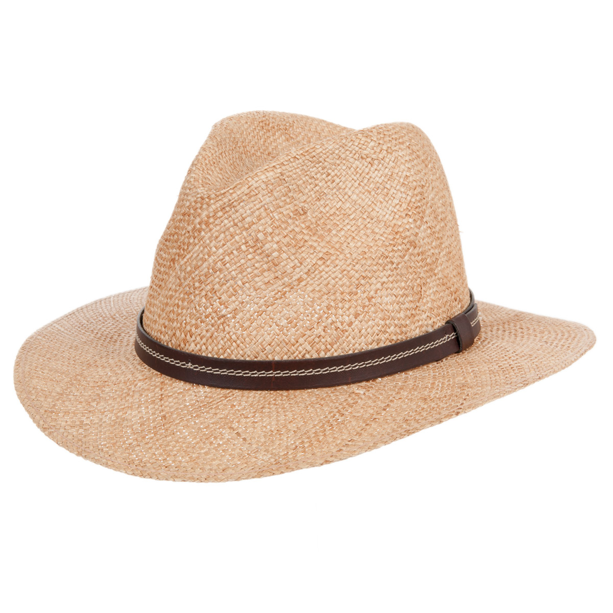 hat with wide brim in natural straw --> Online Hatshop for hats - Main Image