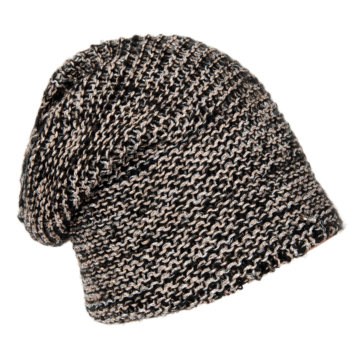 Sterntaler Berretto Slouch In Lurex Con Felpa Di Cotone Per Bambine E Ragazze