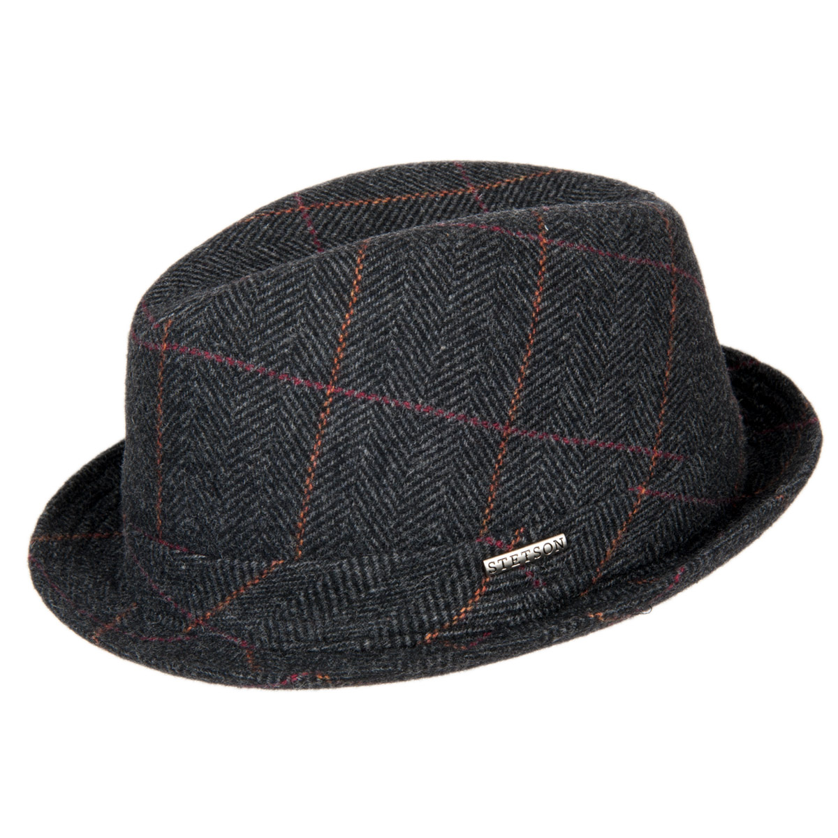 Lined Mens Wool Trilby Hat By Stetson