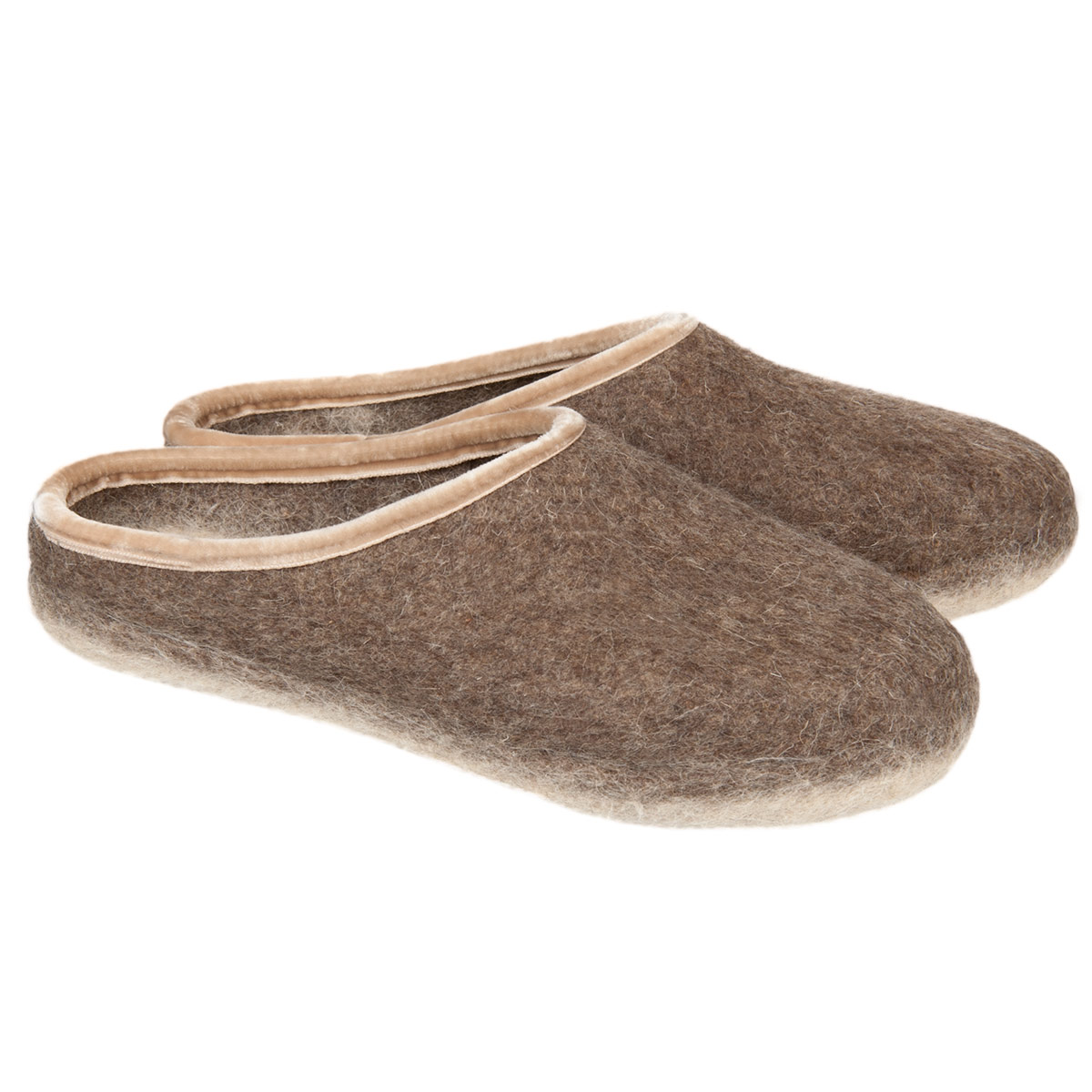 HAUNOLD Filzpantoffeln aus weichem Wollfilz